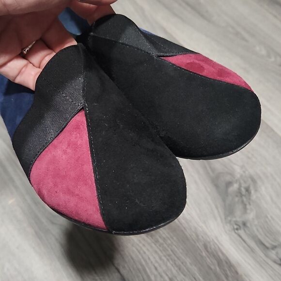 GUC Sabrinas Colorblock Suede Leather Loafers - Picture 5 of 8